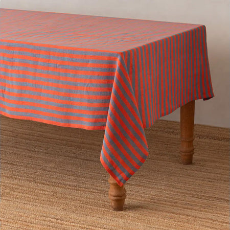 Linen Rosado Orange Tablecloth