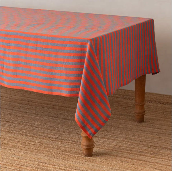 Linen Rosado Orange Tablecloth