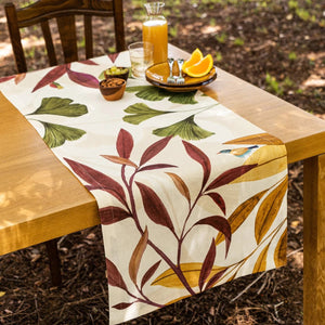 Linen Table Runner / Woody 19" x 59"