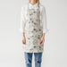 Linen Tales Pinafore Apron / Flowers Natural