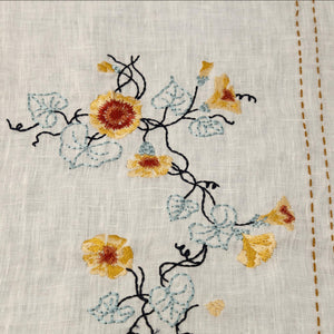 Linen Tendril Table Runner