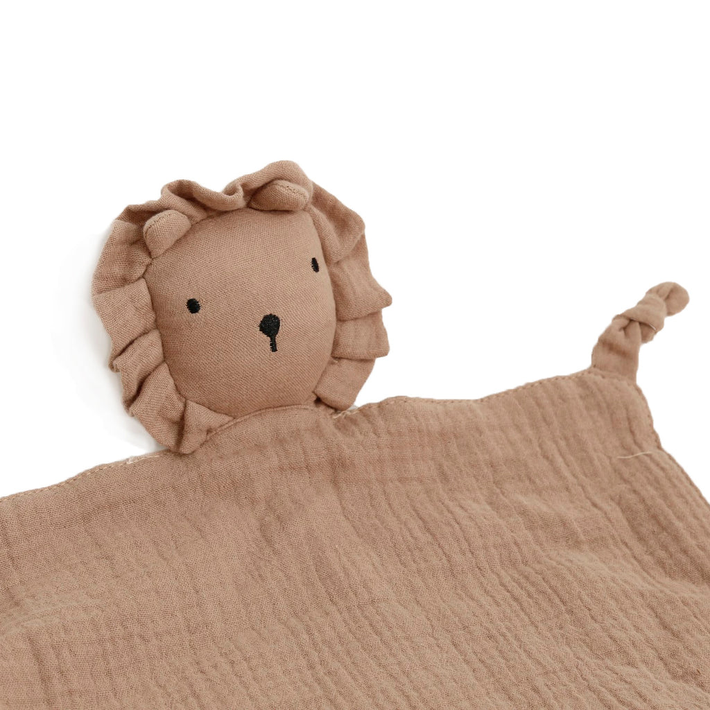 Lion Lovey Blanket / Natural