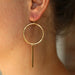 Twig Hoop Earrings