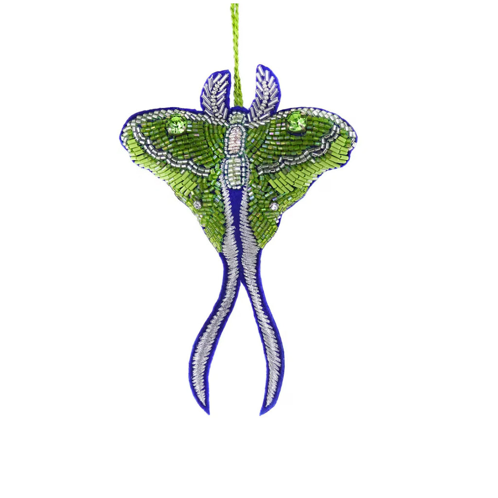 Luna Moth Fabric Ornament