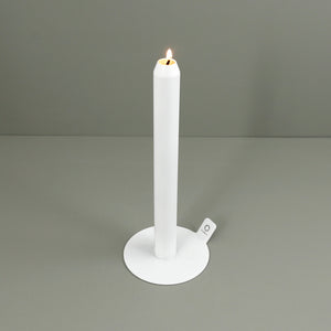 Lunedot Taper Candle Holder / White