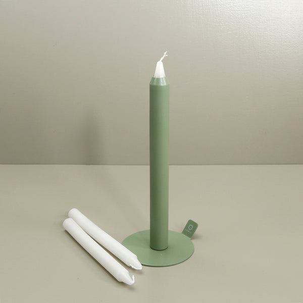 Lunedot Taper Candle Holder / Green