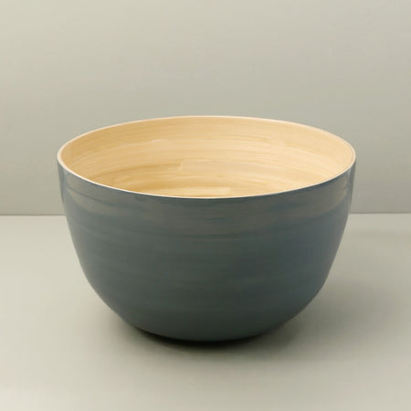 Bamboo Mixing Bowl / Dove Blue