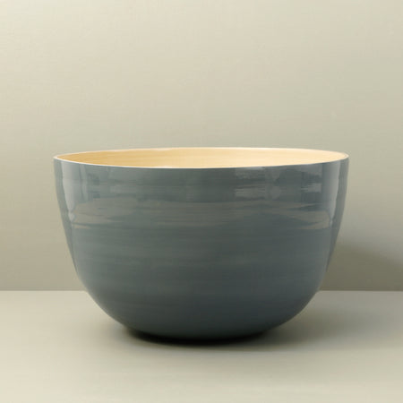 Bamboo Mixing Bowl / Dove Blue