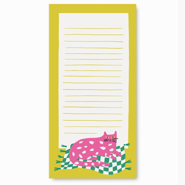 Magnetic Market List Notepad / Kitty