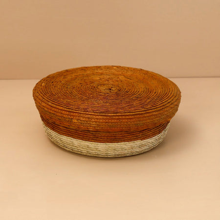 Makaua Palm Leaf Lidded Tortilla Basket / Trigo