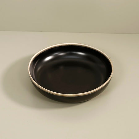 Matte Black Large Serving Bowl