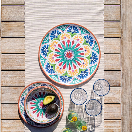 Medallion Melamine Serving Platter