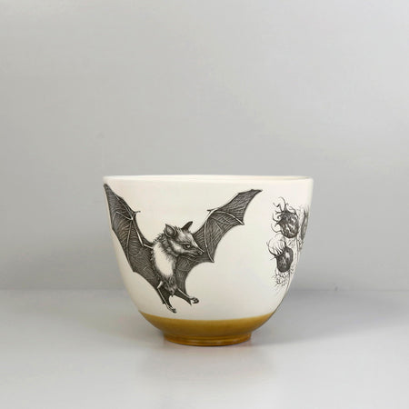 Laura Zindel Medium Deep Bowl / Bat