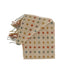 Merino Wool Scarf / Check Beige Multi