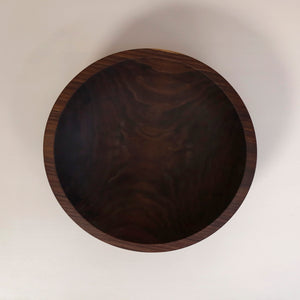 American Walnut Wooden Salad Bowl 12"