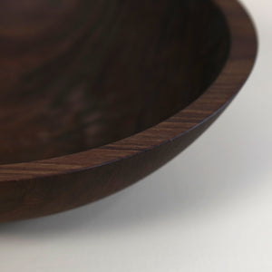 American Walnut Wooden Salad Bowl 12"