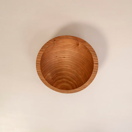 Michigan Cherry Wooden Salad Bowl 7"