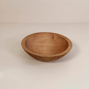 Michigan Cherry Wooden Salad Bowl 7"