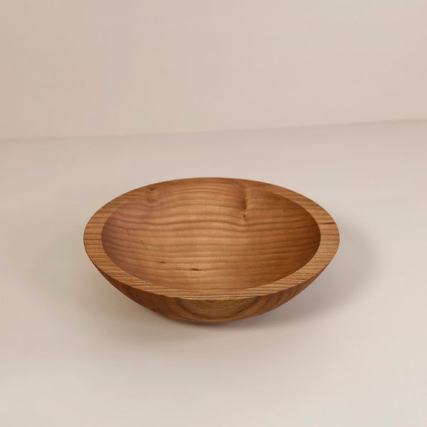 Michigan Cherry Wooden Salad Bowl 7"