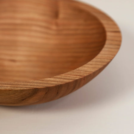 Michigan Cherry Wooden Salad Bowl 7"