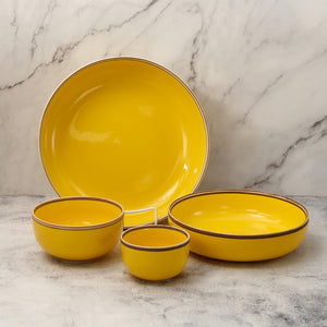 Hermit Pasta Bowl / Yellow