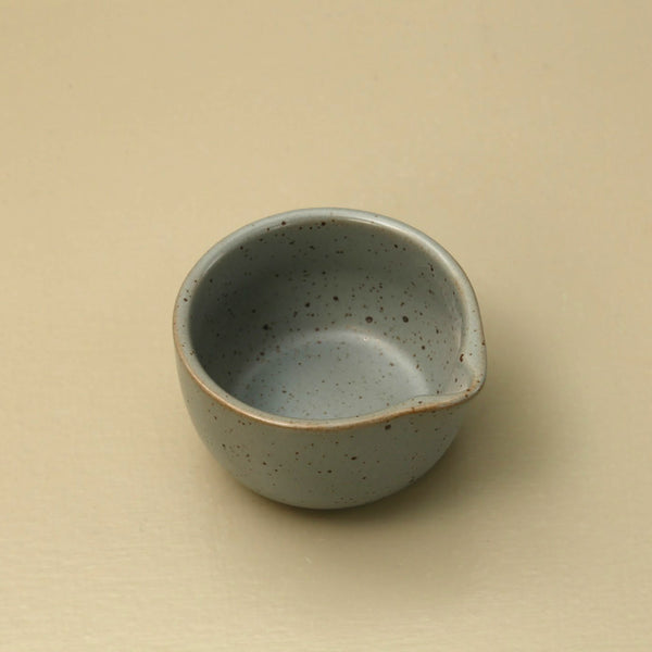 Mini Ceramic Pitcher / Blue Gray