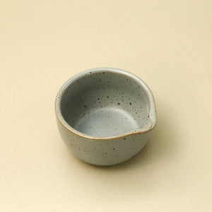 Mini Ceramic Pitcher / Blue Gray