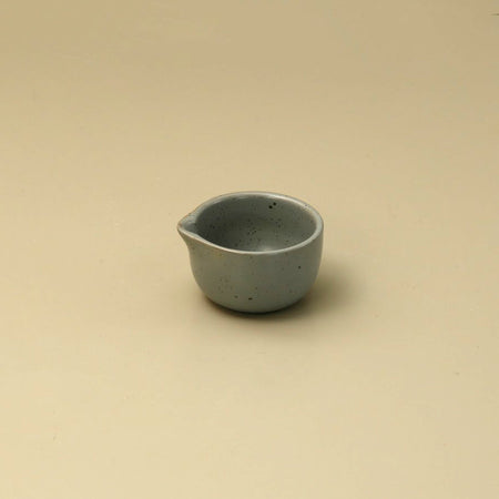 Mini Ceramic Pitcher / Blue Gray
