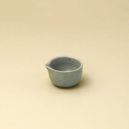 Mini Ceramic Pitcher / Blue Gray