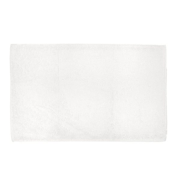 Loop Organic Turkish Cotton Bath Mat / White