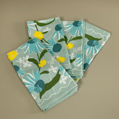 Elizabeth Grubaugh 4pc Napkin Set / Moonlit