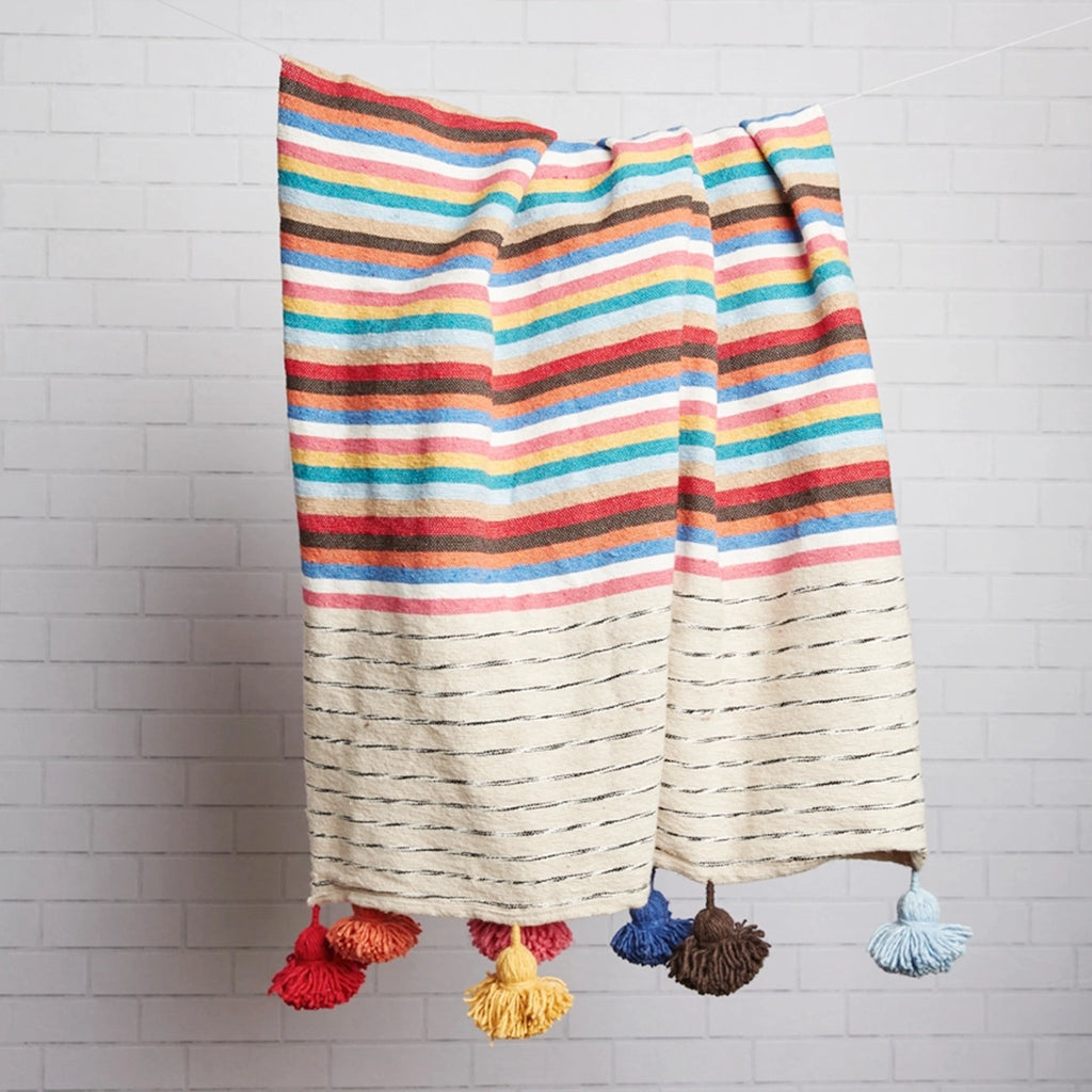 Moroccan Blanket / Multicolor