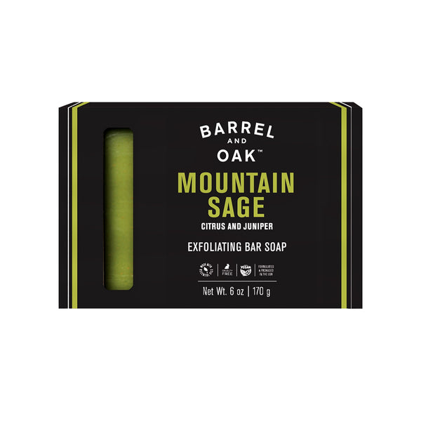 Exfoliating Bar Soap / Mountain Sage