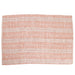 Multi Stripe Linen Hand Towel / Brick Natural
