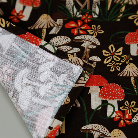 New Wing Studio Everyday Napkins / Mushroom Field