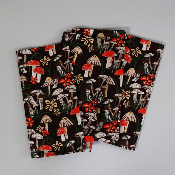 New Wing Studio Everyday Napkins / Mushroom Field
