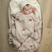 Cotton Swaddle Blanket / Camel Mushroom