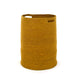 Seagrass Woven Hamper Basket / Mustard