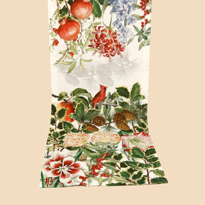 Natalia Linen Table Runner / 19" x 58"