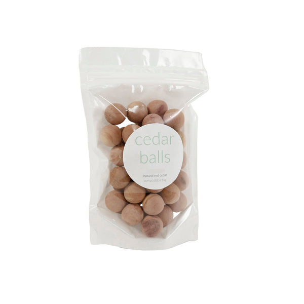 Natural Red Cedar Balls / 35pc Pouch