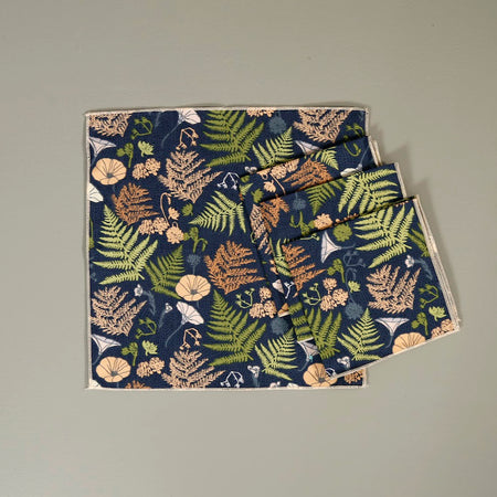 Nature Walk 4pc Cotton Cocktail Napkins