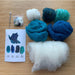 Needle Felting Kit / 10" Dragon Blue