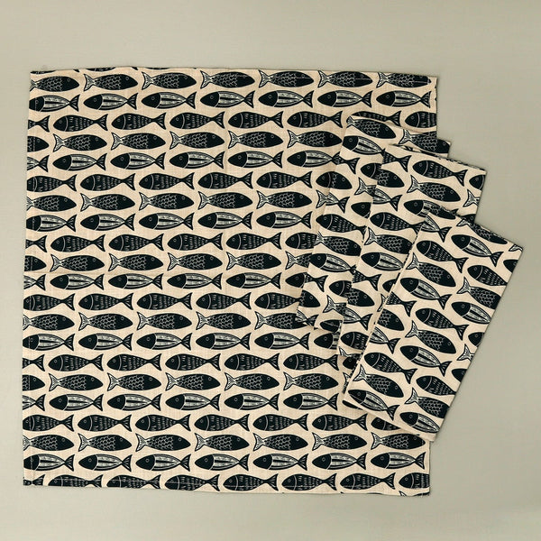 New Wing Studio Everyday Napkins / Fish