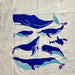Noon Designs Organic Kitchen Towel / Whales