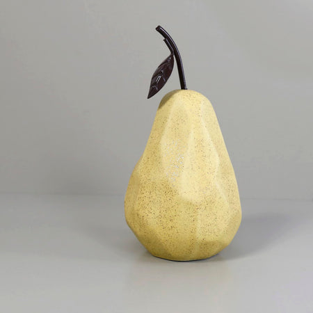 Nordic Geometric Ceramic Pear
