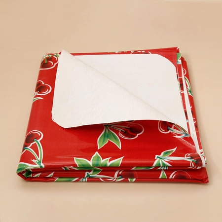 Oilcloth Tablecloth / Stella Red