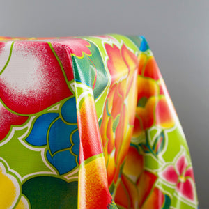 Oilcloth Tablecloth / Tehuana Lime