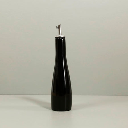 Oil or Vinegar Cruet / Gloss Black