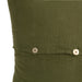 Stonewashed Linen Pillow / Olive