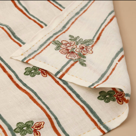 Orange Bloom Table Runner
